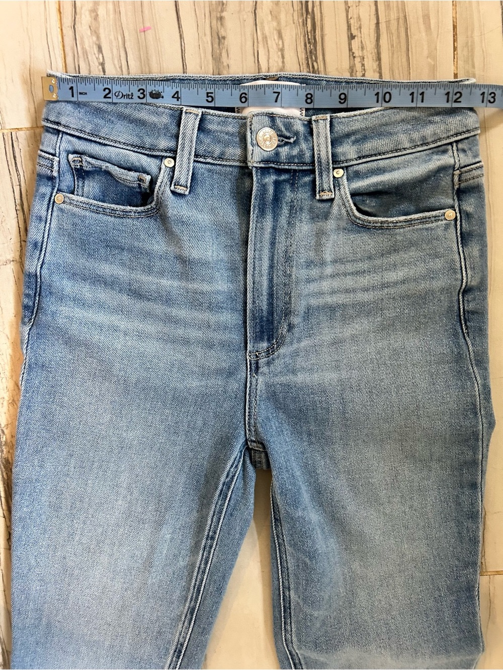 EUC Paige Claudine High Rise Ankle Flare Jeans in Persona - Picture 13 of 16